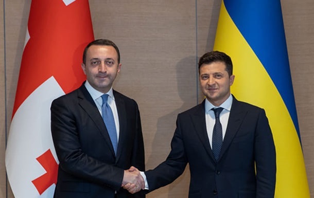 Зеленский и премьер Грузии поговорили о Саакашвили