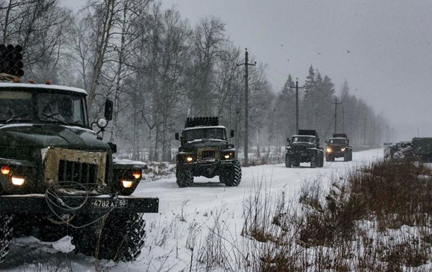 Россия начала военные учения у границ Украины