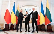 В Украину прибыли президенты Литвы и Польши
